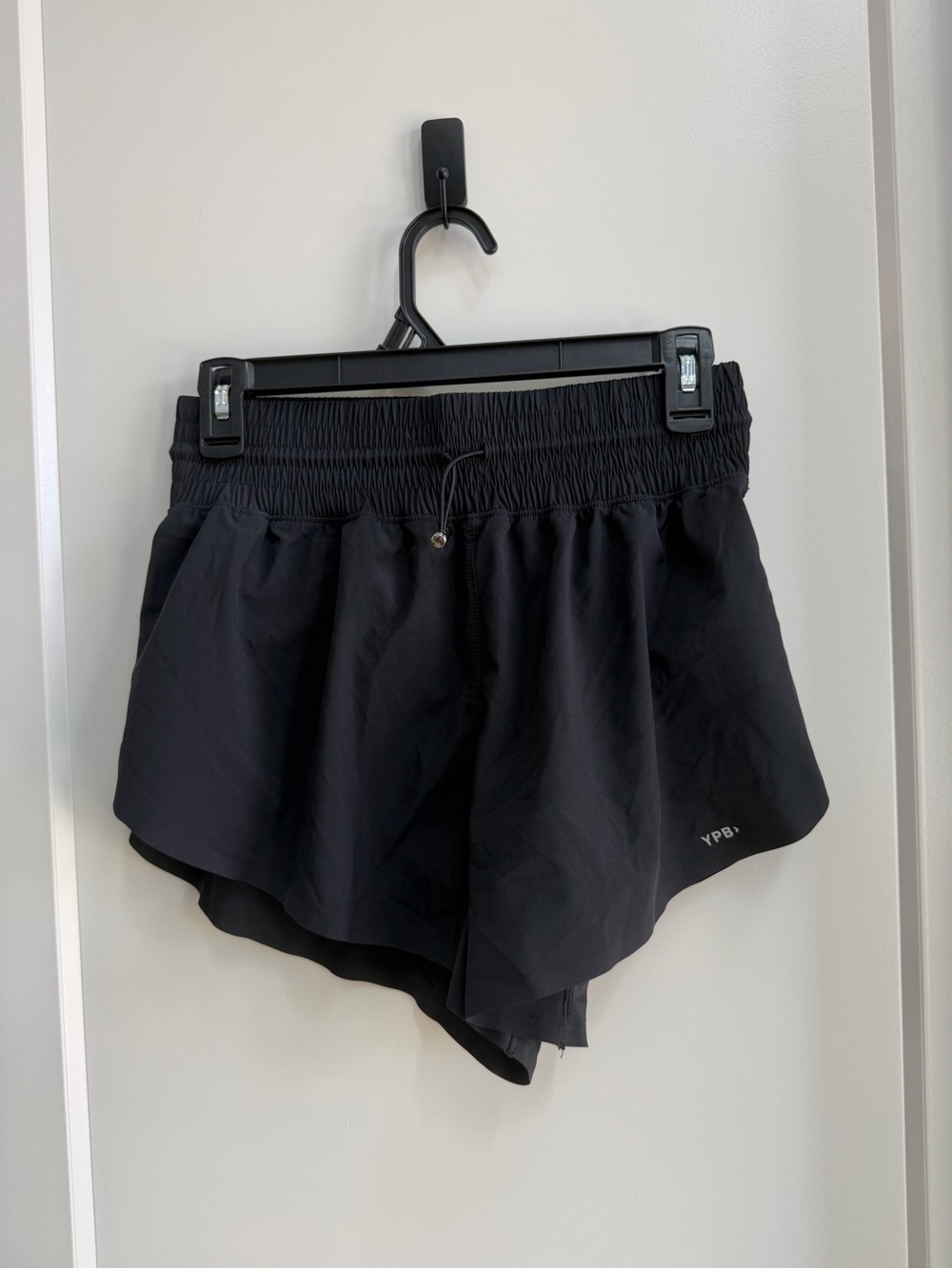 Size S Abercrombie YPB Women's Black Athletic Running Shorts with Elastic Waist
